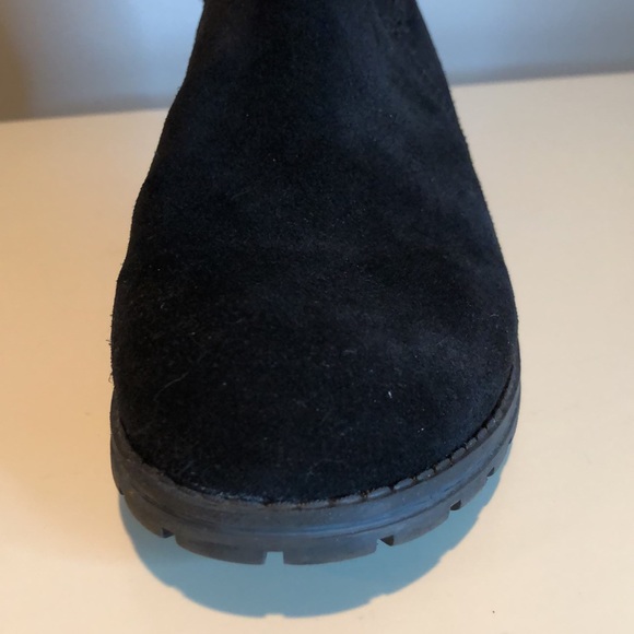 Clarks Ladies Smart Ankle Black Suede Boots "Marana Amber" - Picture 6 of 12